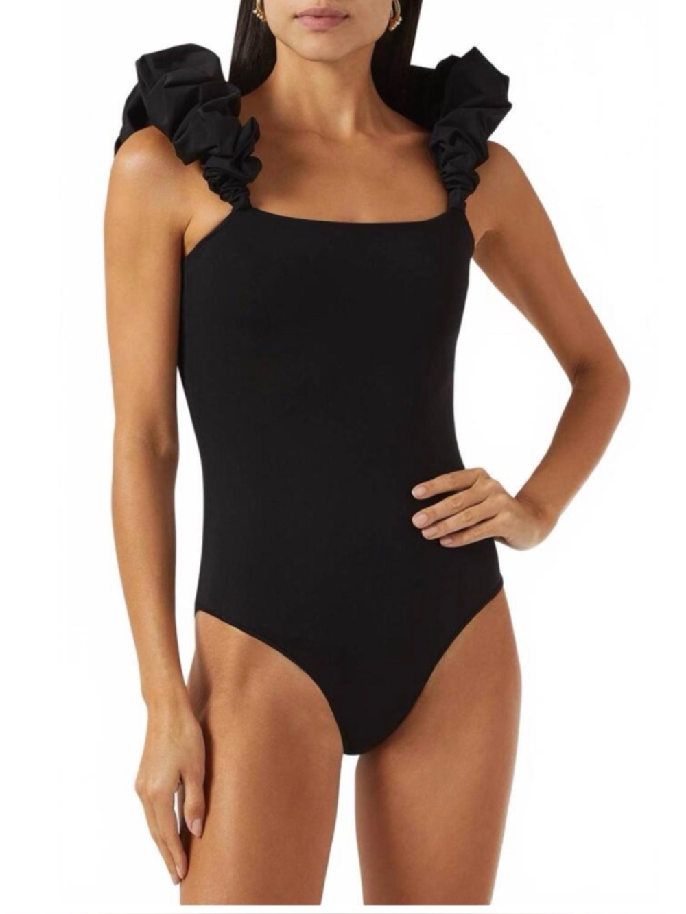 Maygel Coronel Denise One Piece Swimsuit ~ One Size ~ Black